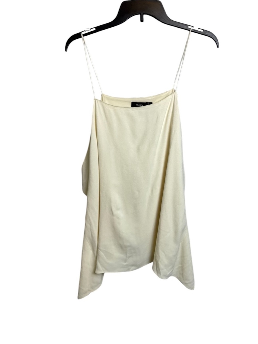 Theory New Ivory Rosaine cream tank top capsule quiet luxury Medium old money